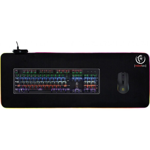Podkładka pod mysz Slider Long LED+HUB-4488809