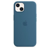 Etui silikonowe z MagSafe do iPhonea 13 - zielonomodre-4494299