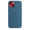 Etui silikonowe z MagSafe do iPhonea 13 - zielonomodre-4494303