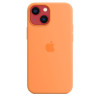 Etui silikonowe z MagSafe do iPhonea 13 mini - miodowe-4494370