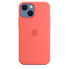 Etui silikonowe z MagSafe do iPhonea 13 mini - róż pomelo-4494373