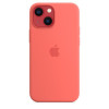 Etui silikonowe z MagSafe do iPhonea 13 mini - róż pomelo-4494375