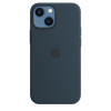 Etui silikonowe z MagSafe do iPhonea 13 mini - błękitna toń-4494393