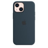 Etui silikonowe z MagSafe do iPhonea 13 mini - błękitna toń-4494394