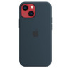 Etui silikonowe z MagSafe do iPhonea 13 mini - błękitna toń-4494395