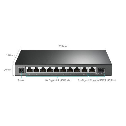Switch SG1210MPE Smart 8GE PoE+ 1GE 1SFP-4490554