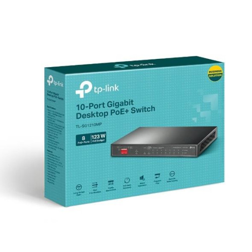 Switch Przełącznik typu desktop SG1210MP 8GE PoE+ 1GE 1SFP-4490562