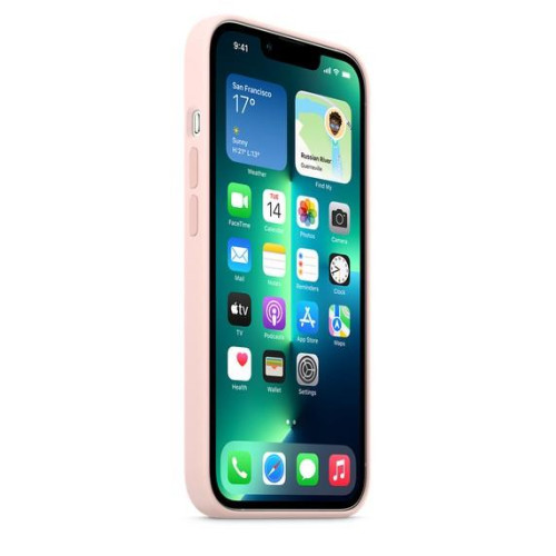 Etui silikonowe z MagSafe do iPhonea 13 Pro - kredowy róż-4494218