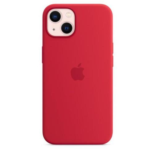 Etui silikonowe z MagSafe do iPhonea 13 - (PRODUCT)RED-4494330