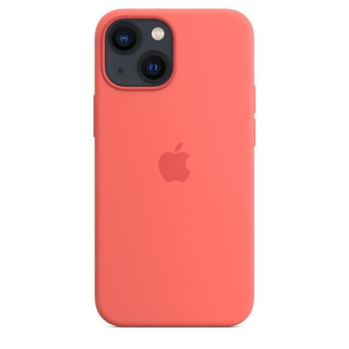 Etui silikonowe z MagSafe do iPhonea 13 mini - róż pomelo-4494372