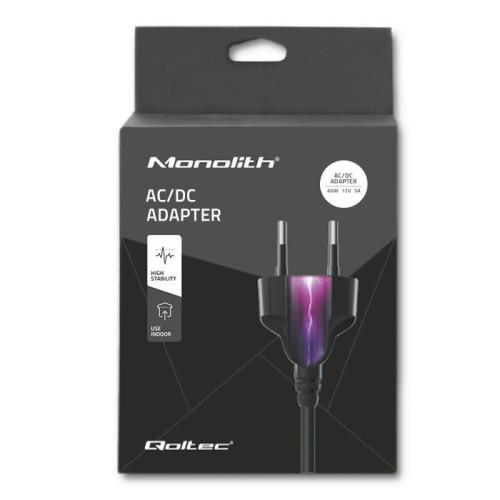 Zasilacz desktopowy 60W | 12V | 5A | 5.5*2.1 |+kabel zasilajcy-4494969