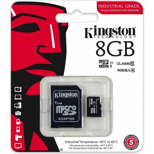 Karta microSD 8GB CL10 UHS-I Industrial -4496587