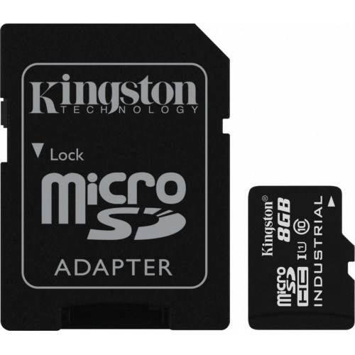 Karta microSD 8GB CL10 UHS-I Industrial-4496590