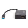 Karta sieciowa przewodowa USB 3.0 A do RJ45 Gigabit SFP Ethernet 1 Gbps Fiber Chipset RTL8153-4508628