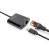 Karta sieciowa przewodowa USB 3.0 Typ C do RJ45 Gigabit Ethernet oraz 1xUSB Typ C z PD 2.0-4508637