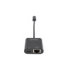 Karta sieciowa przewodowa USB 3.0 Typ C do RJ45 Gigabit Ethernet oraz 1xUSB Typ C z PD 2.0-4508639