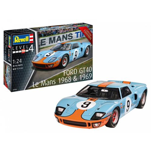 Model plastikowy Samochód 1/24 Ford GT 40 Le Mans 1968-4503083