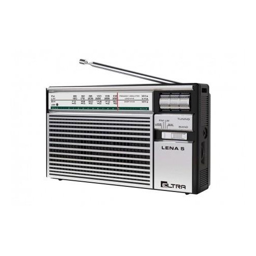 Radio LENA 5 USB Srebrne-4503098