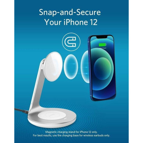 Ładowarka PowerWave Magnetic 2w1 USB-C iPhone12-4503248