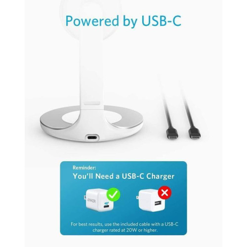Ładowarka PowerWave Magnetic 2w1 USB-C iPhone12-4503252