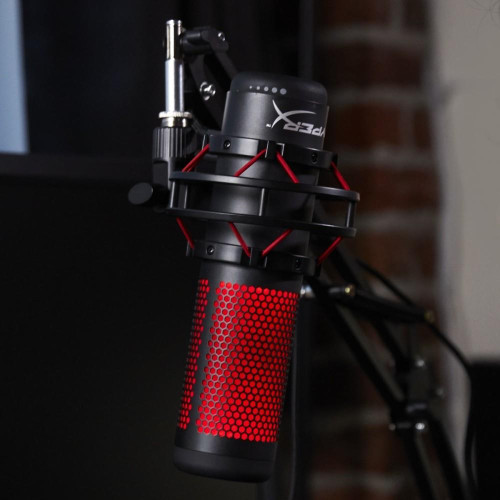 Mikrofon QuadCast czarno-czerwony-4504233