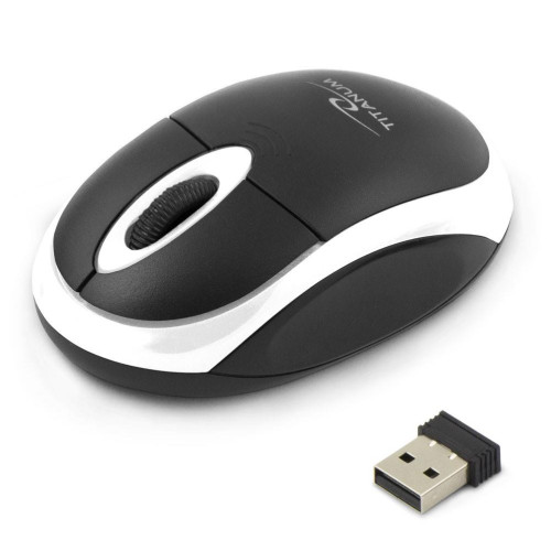 Mysz bezprzewodowa Titanum 2,4 GHZ, 3D Opt USB Vulture-4505905