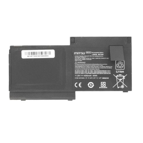 Bateria do HP EliteBook 720 G1, G2 4000 mAh (45 Wh) 11.25 Volt-4507018