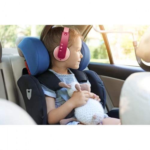 Słuchawki HA-KD10 różowo-fioletowe-4507255