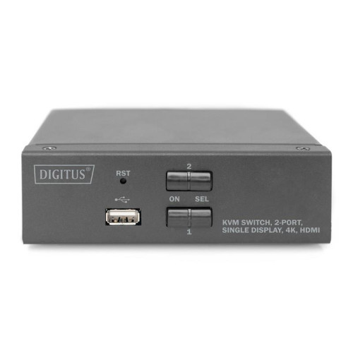 Przełącznik KVM 2 portowy HDMI, 4K 30Hz-4508584
