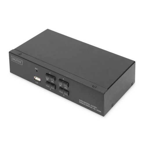 Przełącznik KVM 4 portowy HDMI, 4K 30Hz-4508589