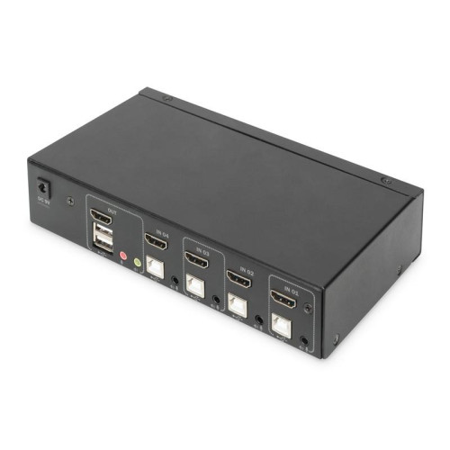 Przełącznik KVM 4 portowy HDMI, 4K 30Hz-4508590