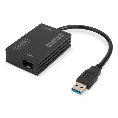 Karta sieciowa przewodowa USB 3.0 A do RJ45 Gigabit SFP Ethernet 1 Gbps Fiber Chipset RTL8153-4508623