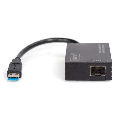 Karta sieciowa przewodowa USB 3.0 A do RJ45 Gigabit SFP Ethernet 1 Gbps Fiber Chipset RTL8153-4508628