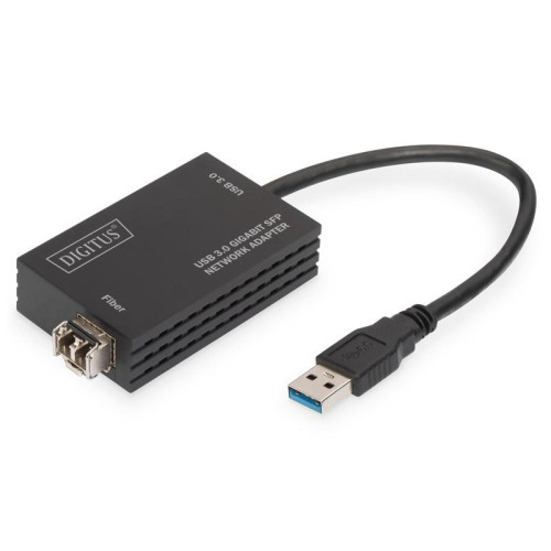 Karta sieciowa przewodowa USB 3.0 A do RJ45 Gigabit SFP Ethernet 1 Gbps Fiber Chipset RTL8153-4508631