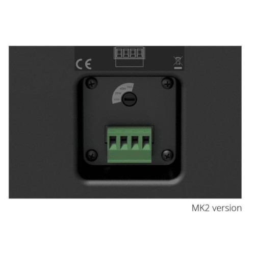 Uniwersalne głośniki ścienne WX802MK2/B (2 sztuki) - 8 cali Czarne-4509376