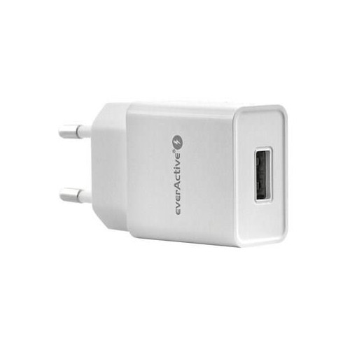 Ładowarka sieciowa everActive SC-200 (USB; kolor biały)-4747680