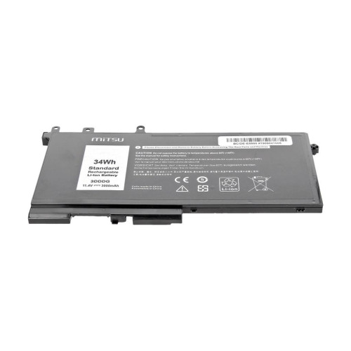 Bateria do laptopa MITSU BC/DE-E5580 5BM308 (34 Wh; do laptopów Dell)-4747964