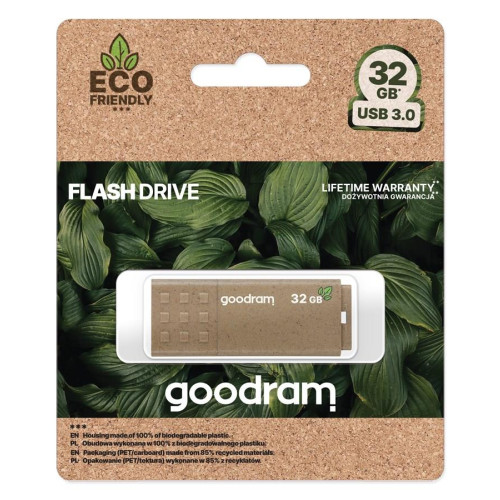 GOODRAM FLASHDRIVE 32GB UME3 ECO FRIENDLY USB 3.0-4749600
