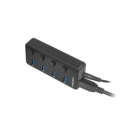Hub NATEC Mantis 2 NHU-1557 (4x USB 3.0; kolor czarny)-4749714