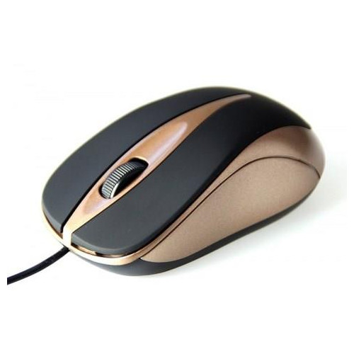 Mysz Media tech MT1091MO (optyczna; 800 DPI; kolor mosiądzu)-559444