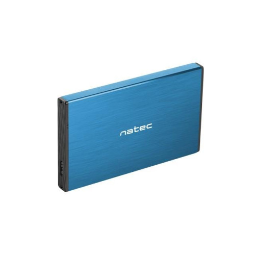 Obudowa na dysk NATEC Rhino Go NKZ-1280 (2.5"; USB 3.0; Aluminium; kolor niebieski)-4779519