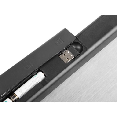 Klawiatura membranowa NATEC Turbot Slim NKL-0968 (USB 2.0; (US); kolor czarny)-4811731