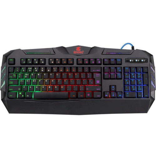 DEFENDER KLAWIATURA GAMINGOWA MEMBRANOWA WEREWOLF GK-120DL PODŚWIETLENIE RGB 45124-4855532