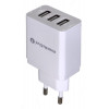Ładowarka sieciowa everActive SC-300 (USB; kolor biały)-4871040