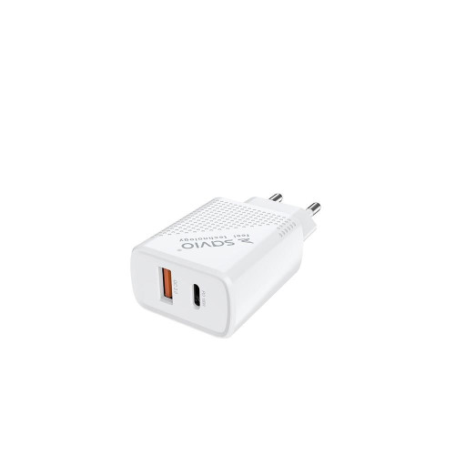 SAVIO ŁADOWARKA SIECIOWA USB QUICK CHARGE POWER DELIVERY 3.0 18W LA-04-4871004