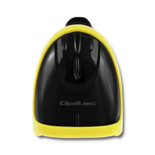 QOLTEC LASEROWY CZYTNIK KODÓW 1D | 2D | USB | CZARNY-4874588