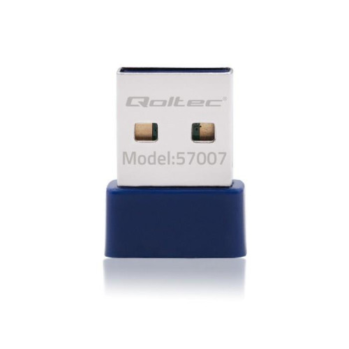 QOLTEC ADAPTER WI-FI BEZPRZEWODOWY STANDARD N | BT 4.0 USB-4882044
