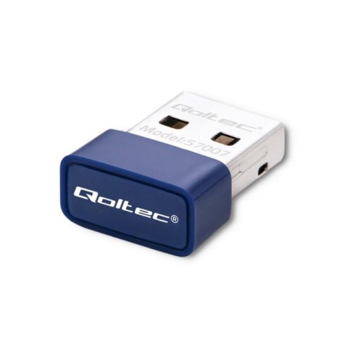 QOLTEC ADAPTER WI-FI BEZPRZEWODOWY STANDARD N | BT 4.0 USB-4882045