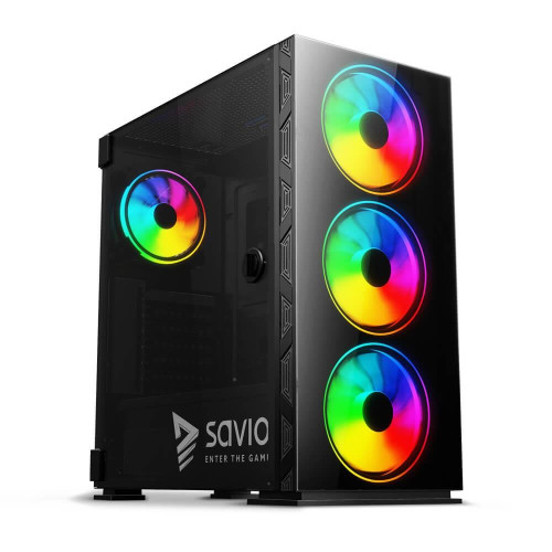 SAVIO OBUDOWA PC PRIME X1 ARGB GLASS SAVGC-PRIMEX1-4883405