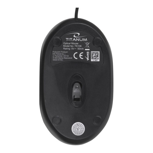 Zestaw klawiatura + mysz TITANUM TK106 (USB 2.0; (US); kolor czarny; optyczna)-4884022